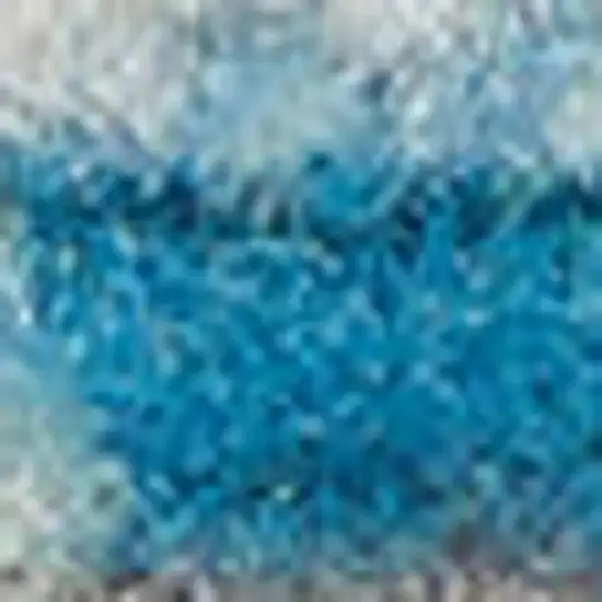 Ivory Blue and Gray Striped Area Rug Photo 3