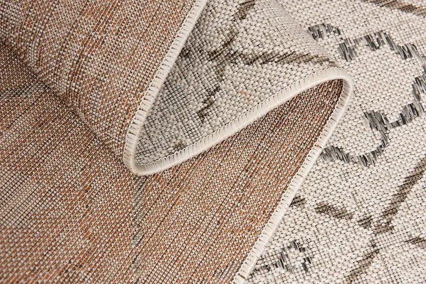 Ivory Boho Chic Berber Area Rug Photo 6