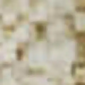 Photo of Ivory Brown And Gray Abstract Washable Area Rug With UV Protection