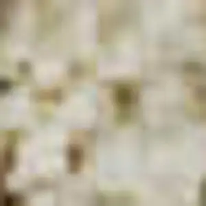 Photo of Ivory Brown And Gray Abstract Washable Area Rug With UV Protection