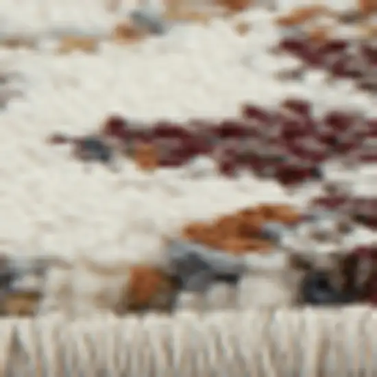 8' Ivory Oriental Dhurrie Runner Rug Photo 6