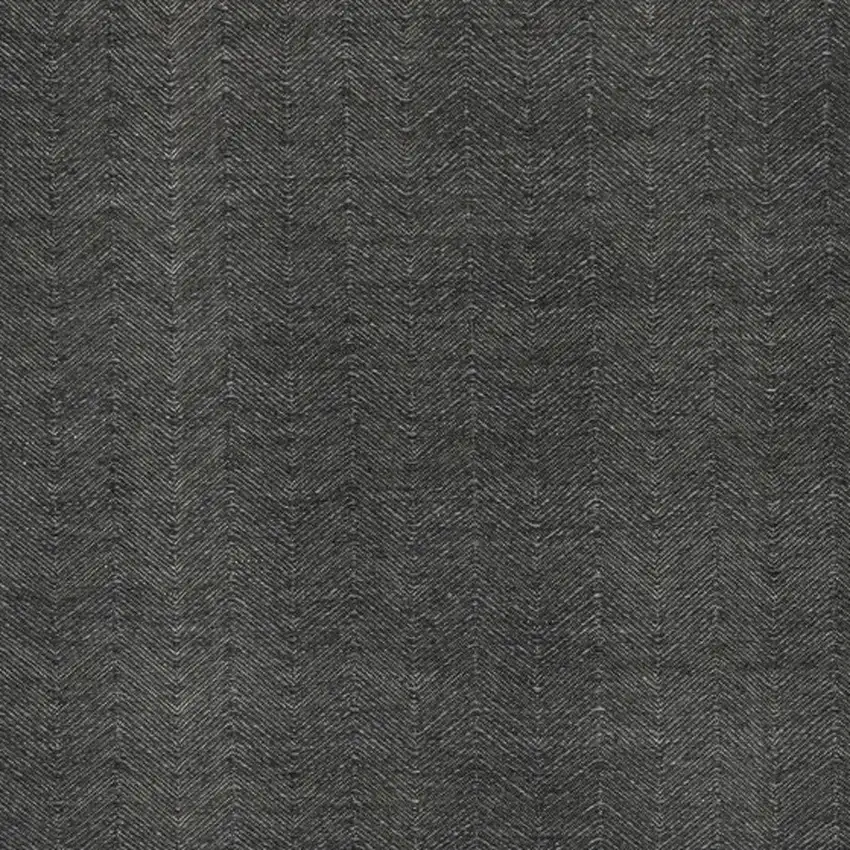 Ivory Chevron Hand Woven Area Rug Photo 3