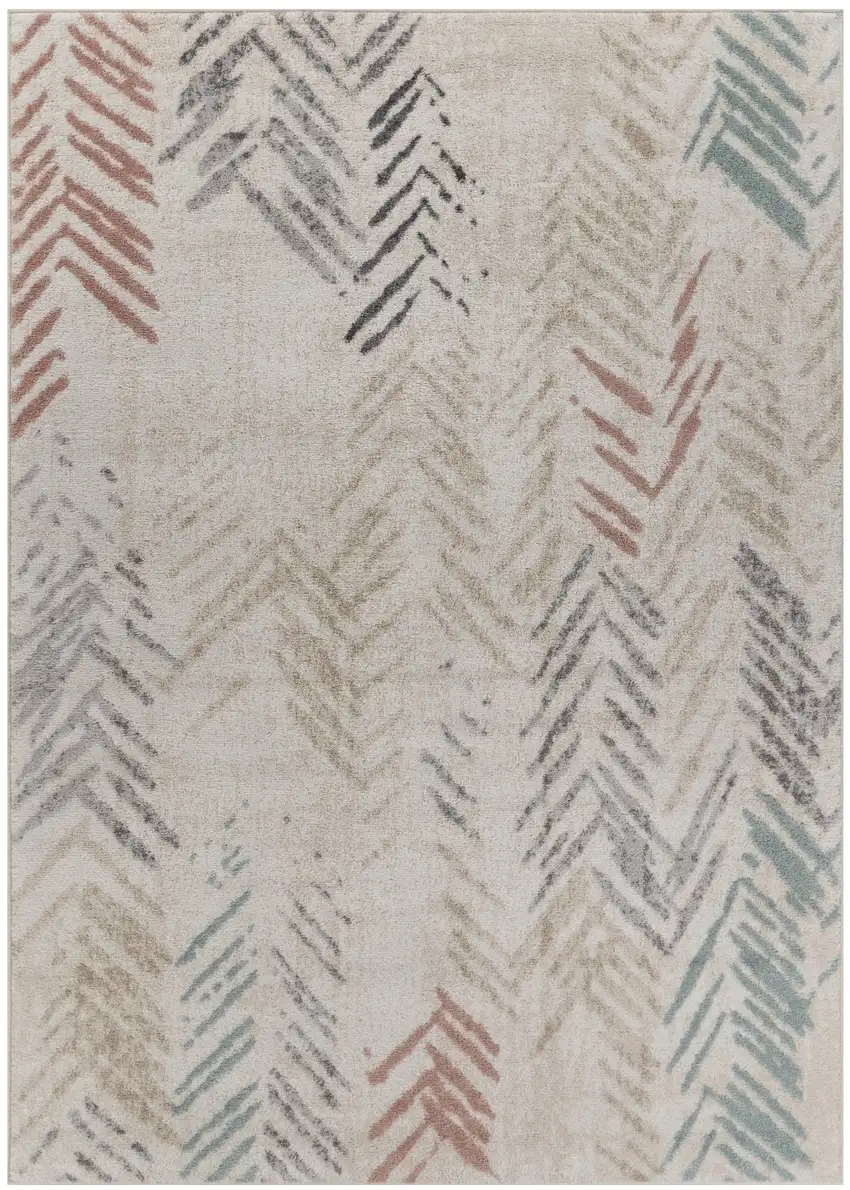 Blue and Red Area Rug Photo 2