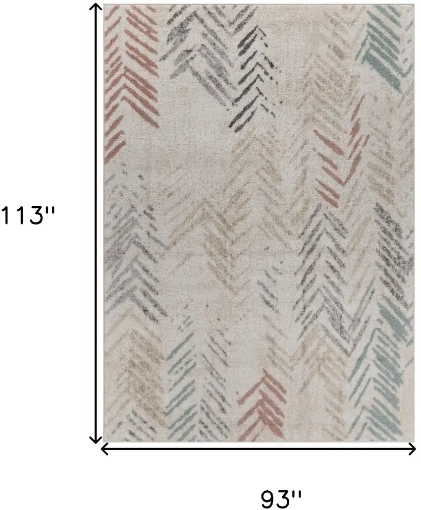 Blue and Red Area Rug Photo 3