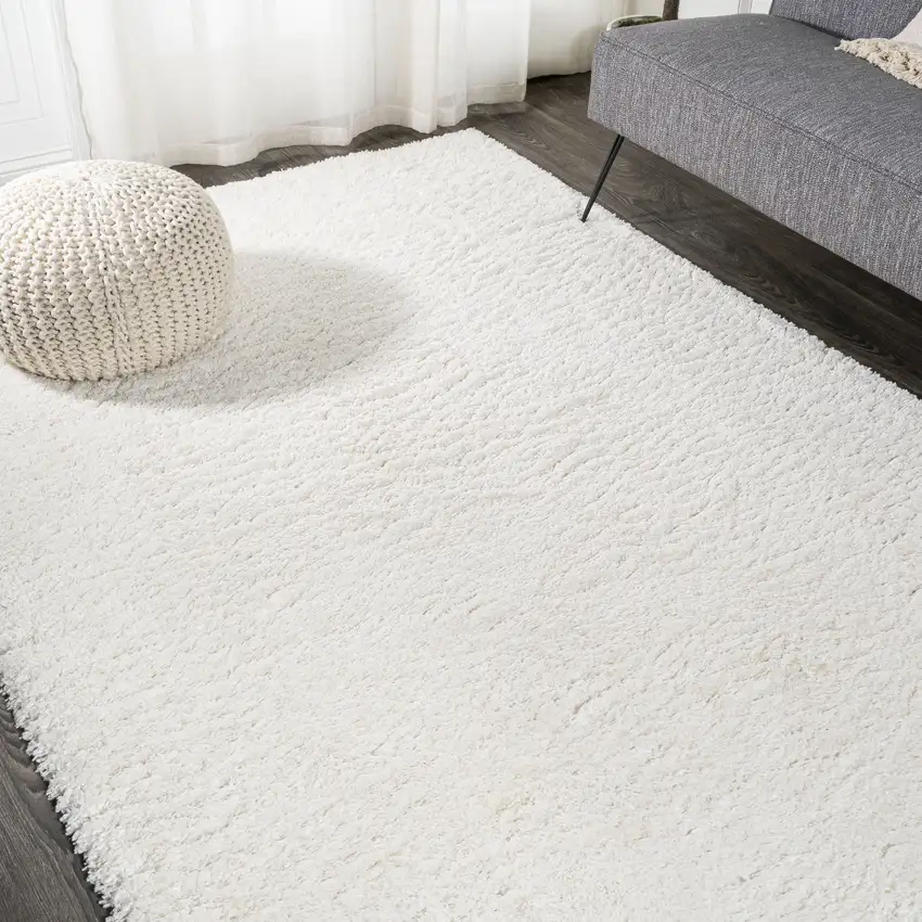 Ivory Flatweave Area Rug Photo 6