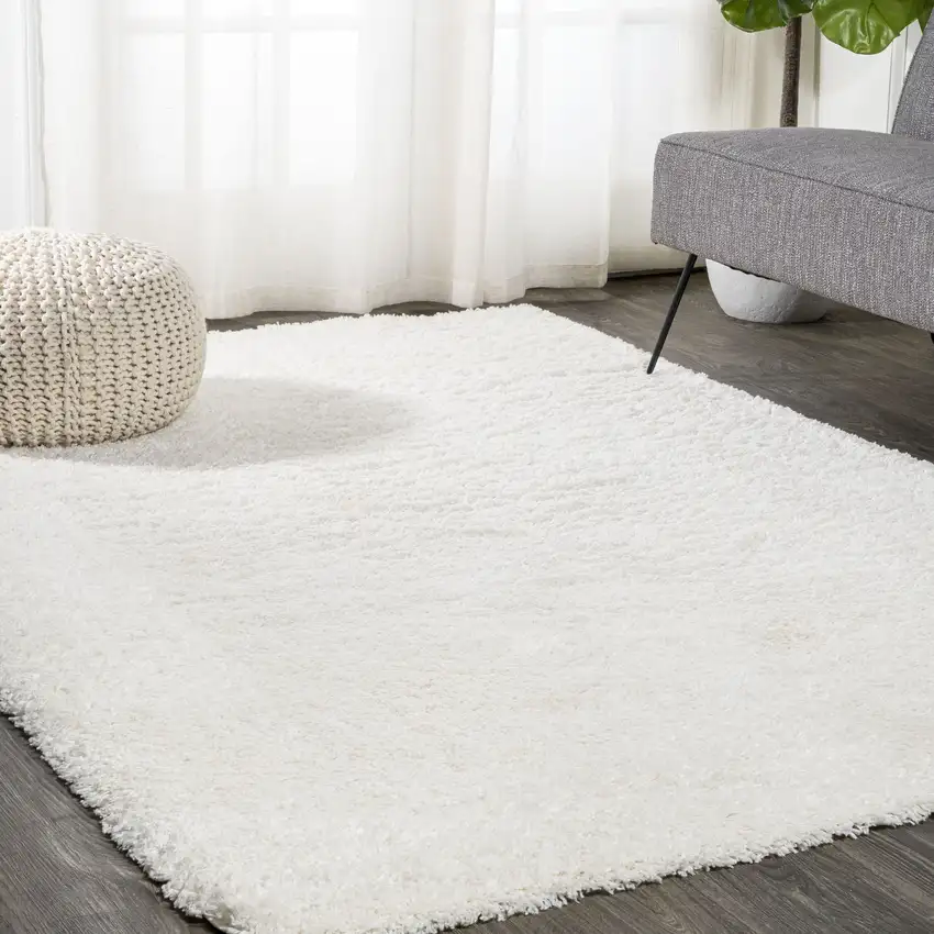 Ivory Flatweave Area Rug Photo 4