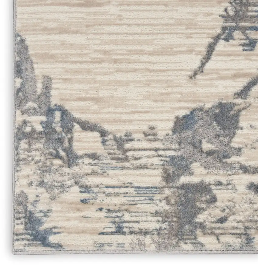 Ivory Floral Area Rug Photo 9