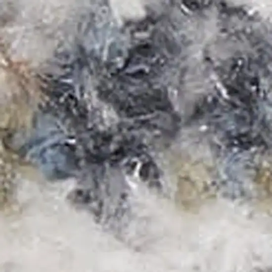 Ivory Floral Distressed Area Rug Photo 3