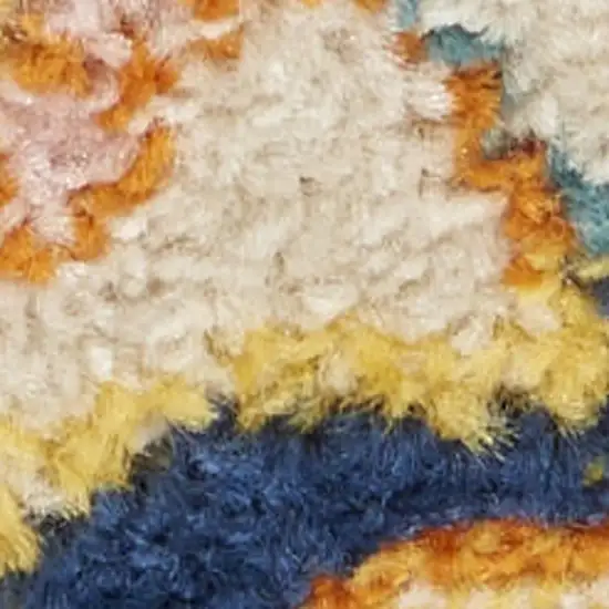 Ivory Floral Power Loom Area Rug Photo 3