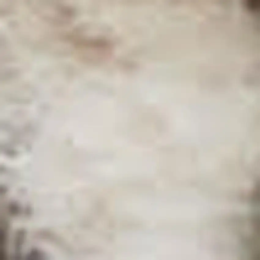 Ivory Floral Power Loom Area Rug Photo 1