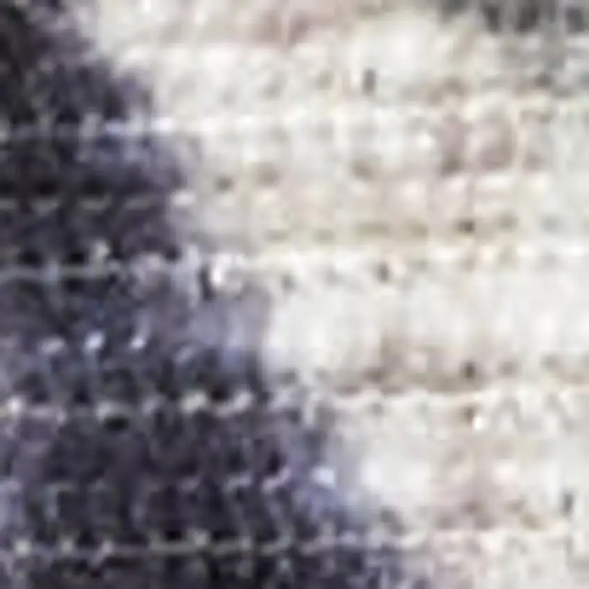 10' Ivory Floral Washable Runner Rug Photo 1