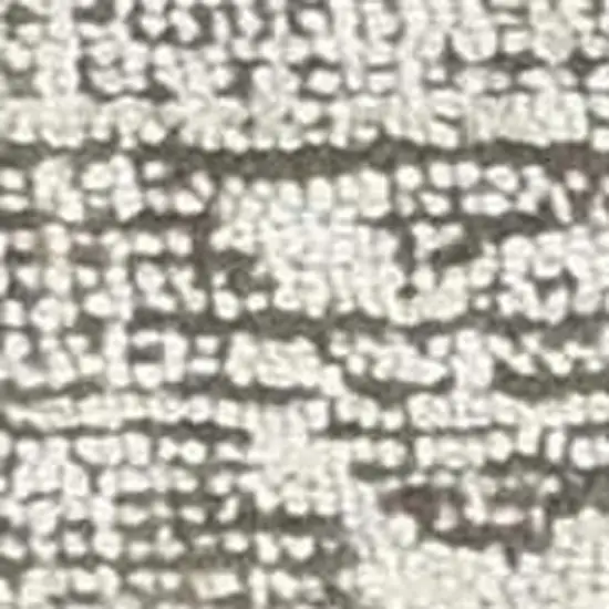8' Ivory Gray And Green Wool Floral Hand Tufted Runner Rug Photo 9