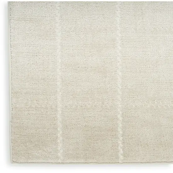 Ivory Geometric Area Rug Photo 8