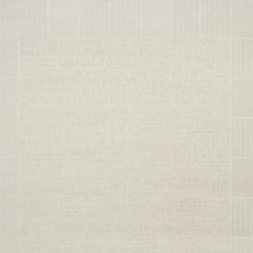 Ivory Geometric Area Rug Photo 3