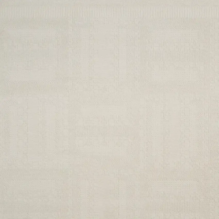 Ivory Geometric Area Rug Photo 3