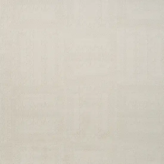 Ivory Geometric Area Rug Photo 7