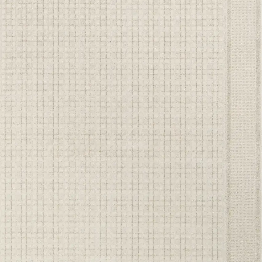 Ivory Geometric Area Rug Photo 2