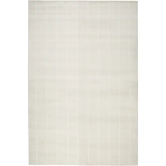Ivory Geometric Area Rug Photo 2