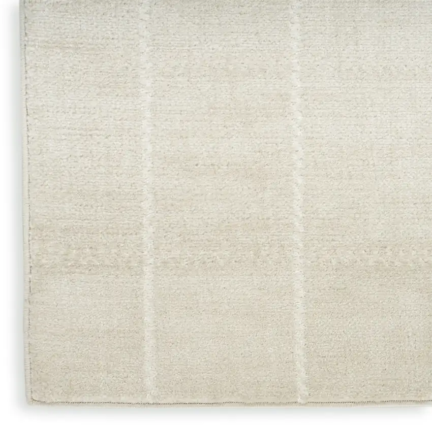 Ivory Geometric Area Rug Photo 8