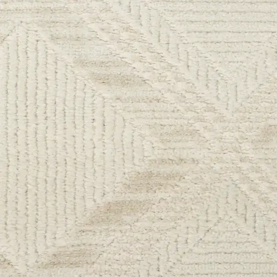 Ivory Geometric Area Rug Photo 4