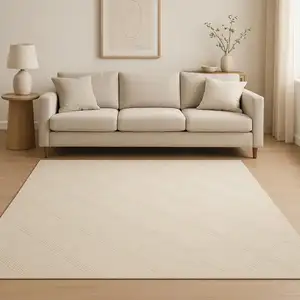 Photo of Ivory Geometric Area Rug