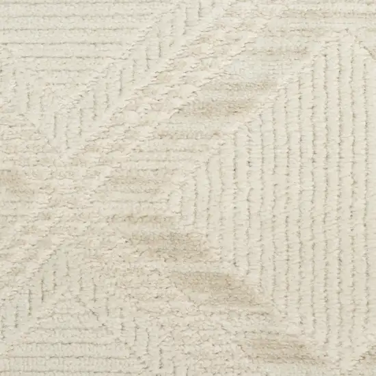 Ivory Geometric Area Rug Photo 2