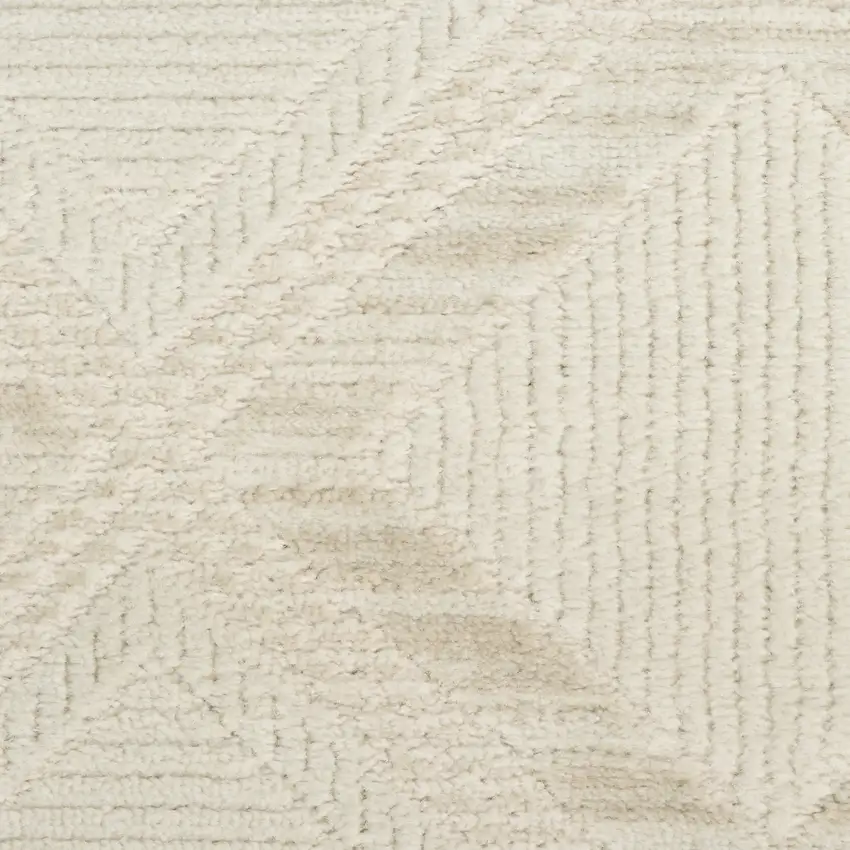 Ivory Geometric Area Rug Photo 2