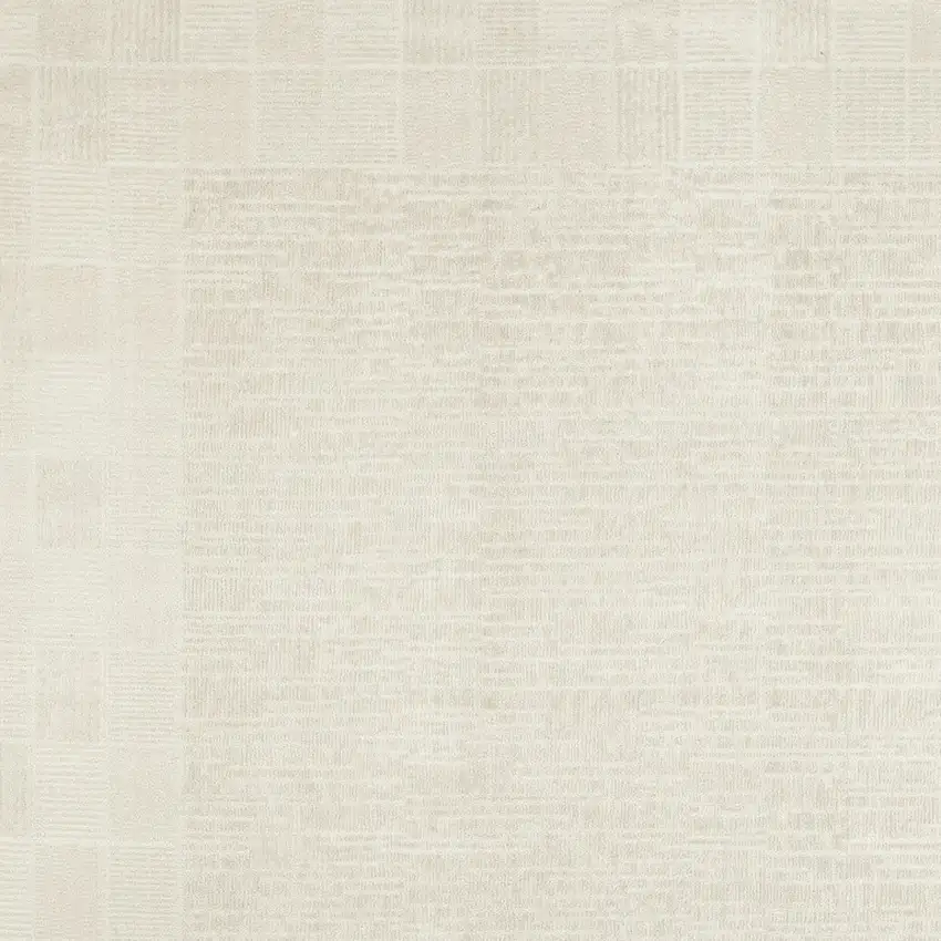 Ivory Geometric Area Rug Photo 9