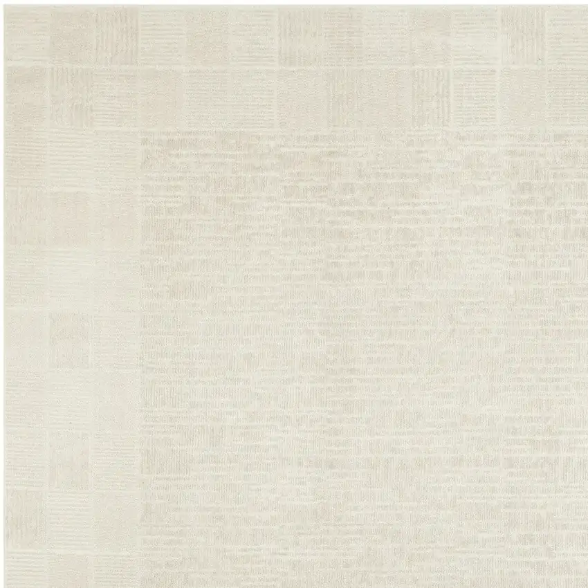 Ivory Geometric Area Rug Photo 8