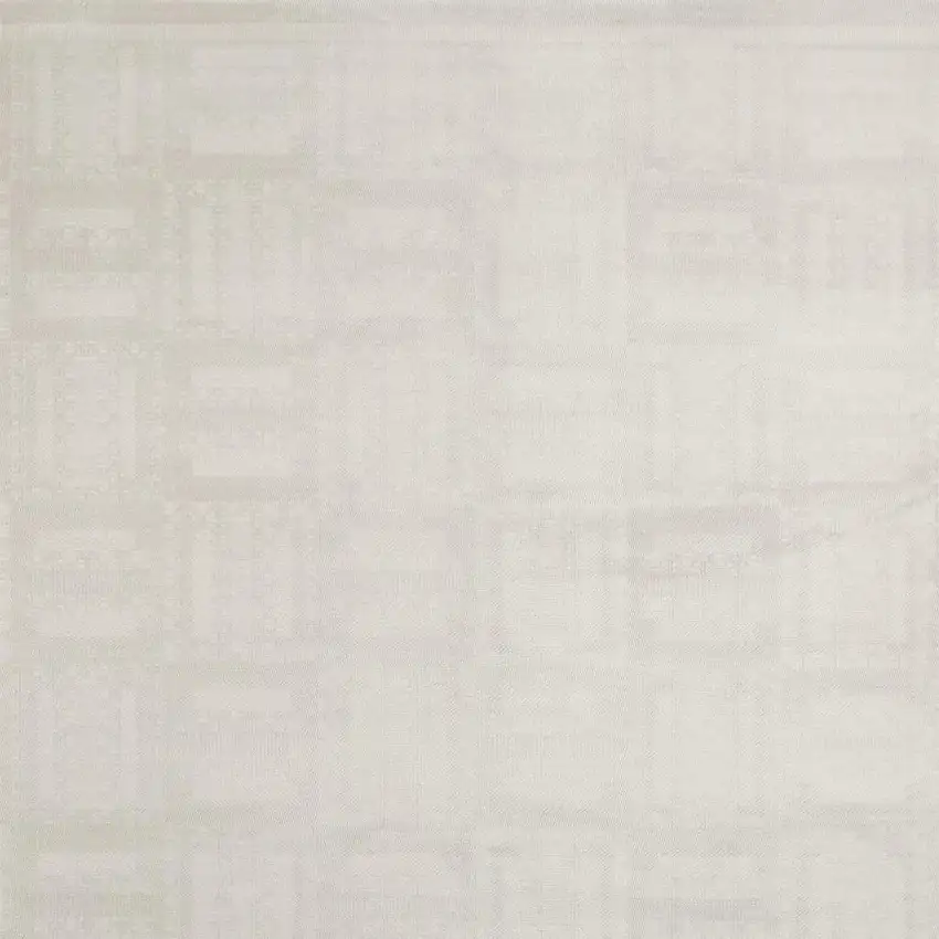 Ivory Geometric Area Rug Photo 3