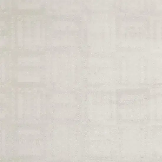 Ivory Geometric Area Rug Photo 2