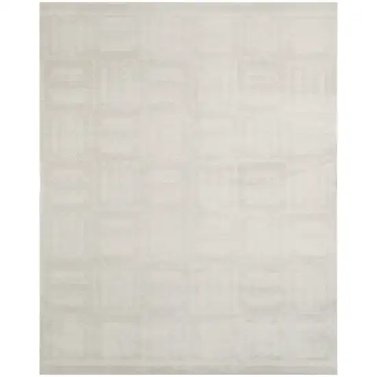 Ivory Geometric Area Rug Photo 4