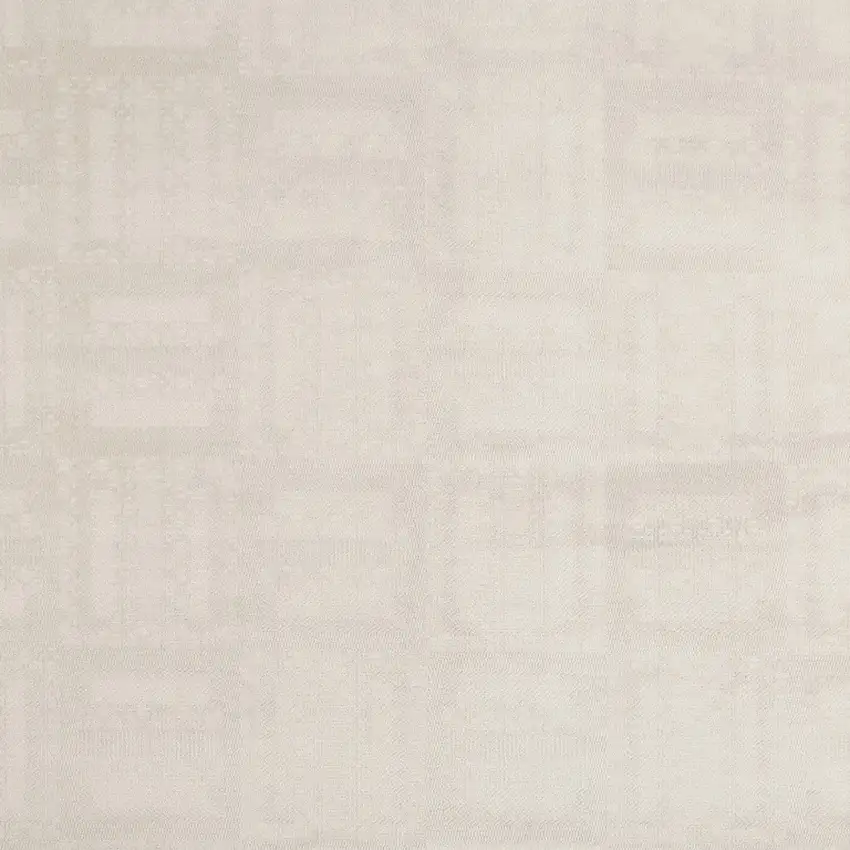 Ivory Geometric Area Rug Photo 9
