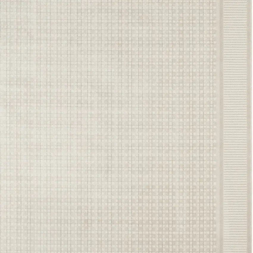 Ivory Geometric Area Rug Photo 2