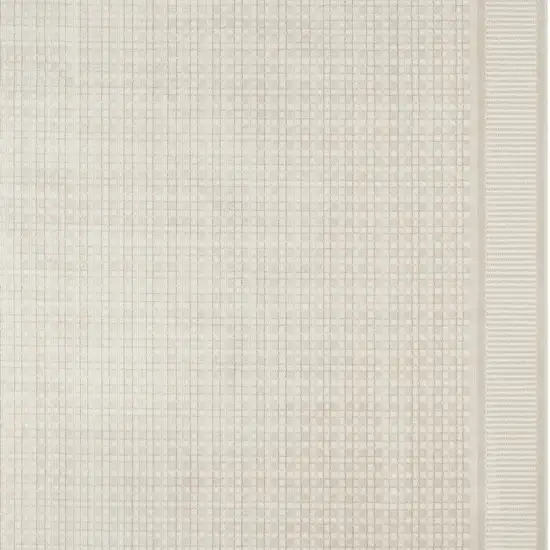 Ivory Geometric Area Rug Photo 2