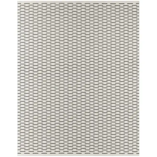 Ivory Geometric Area Rug Photo 8