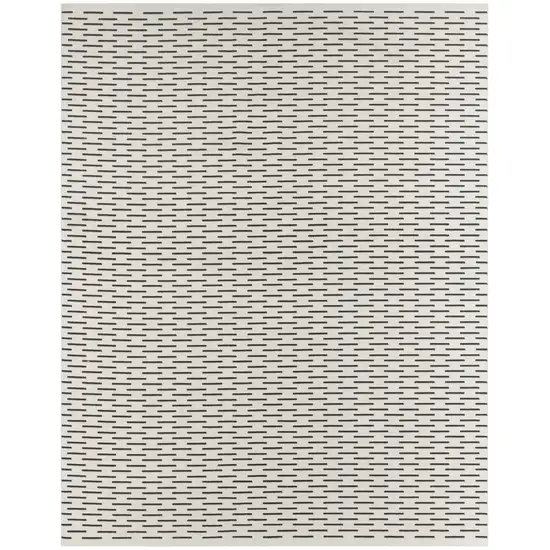 Ivory Geometric Area Rug Photo 9