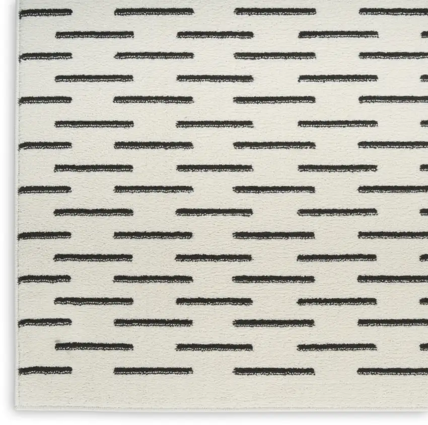 Ivory Geometric Area Rug Photo 4