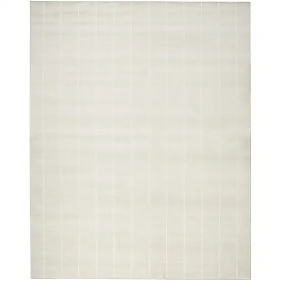 Ivory Geometric Area Rug Photo 8