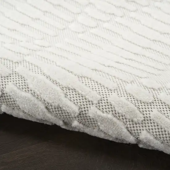 Ivory Geometric Area Rug Photo 6
