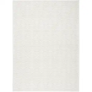 Photo of Ivory Geometric Area Rug