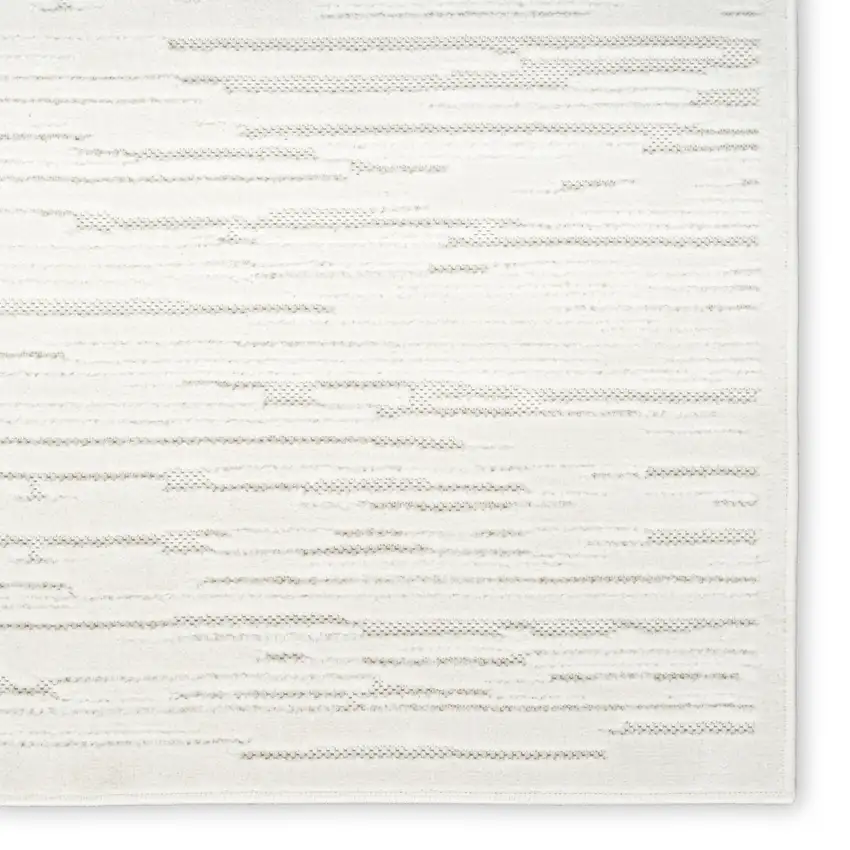Ivory Geometric Area Rug Photo 4