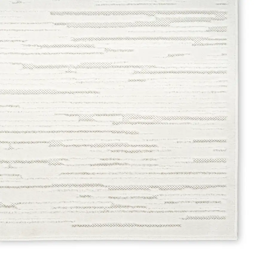 Ivory Geometric Area Rug Photo 6