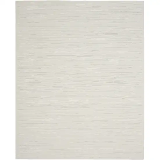 Ivory Geometric Area Rug Photo 1