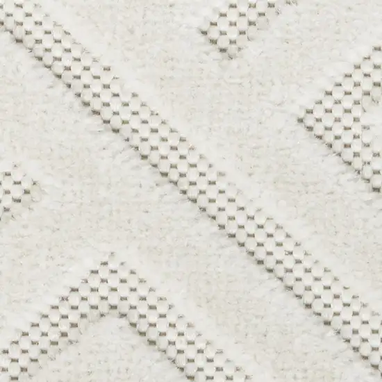 Ivory Geometric Area Rug Photo 4