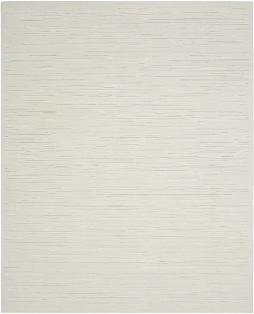 Ivory Geometric Area Rug Photo 2