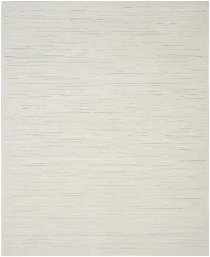 Ivory Geometric Area Rug Photo 5