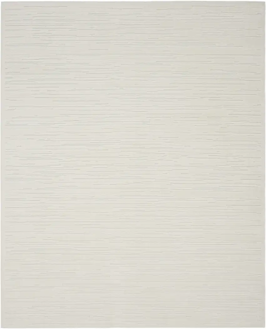 Ivory Geometric Area Rug Photo 1