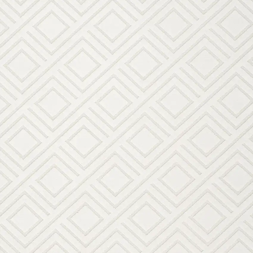 Ivory Geometric Area Rug Photo 7