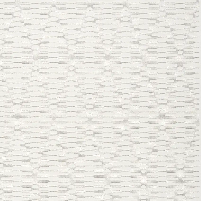Ivory Geometric Area Rug Photo 7